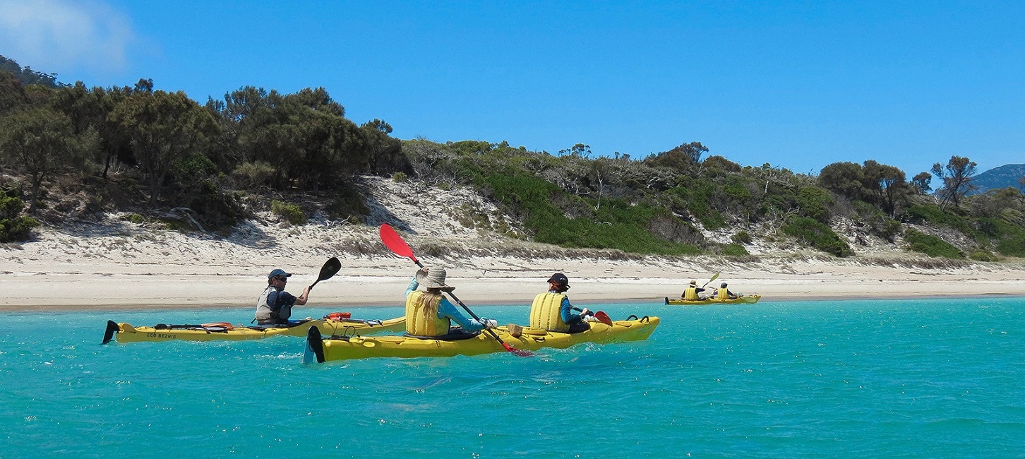 Explore Tasmania’s Coles Bay by kayak